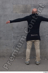 Whole Body Man T poses White Casual Slim Street photo references